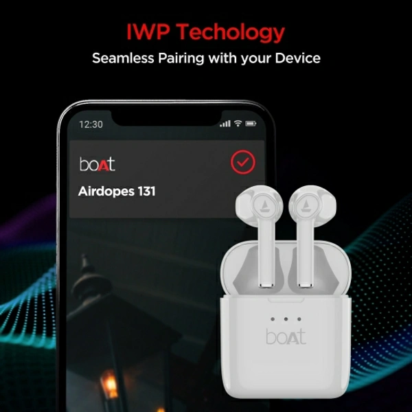 boAt Airdopes 131 Bluetooth Headset - White, Free