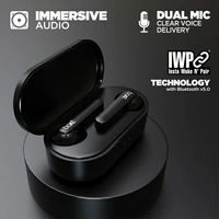 boAt Airdopes 461 Bluetooth Headset - Black, Free