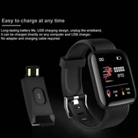 Attrix id116 Smartwatch  - Black, 20