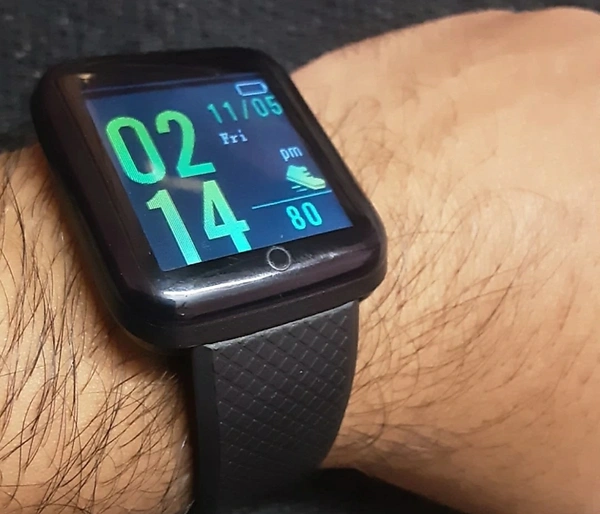Attrix id116 Smartwatch  - Black, 20