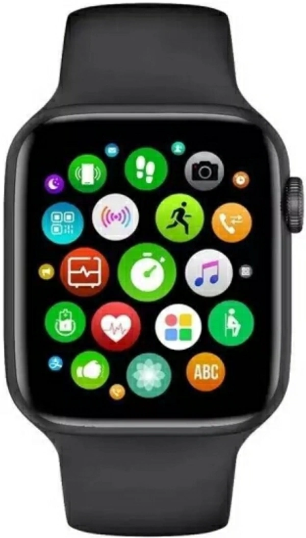 Fitpro T55 Bluetooth Smartwatch Touchscreen - Black, Free