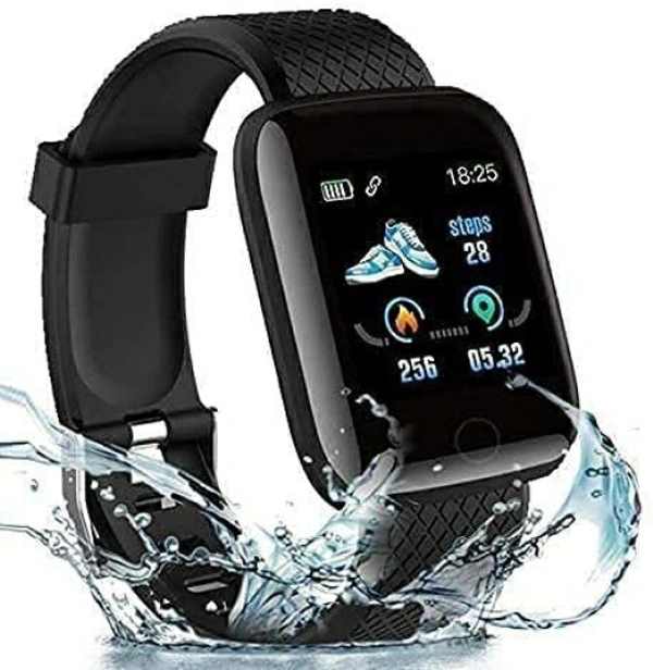 ENMORA 4_116 SMART BLACK BLUETOOTH SMART WATCH  - Black, 20