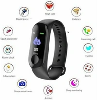 START BUY QAB_219M M3 Smart Band Smart watch - Black , Free