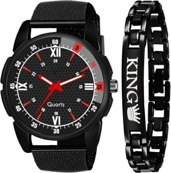 VINAR WATCH Analog Watch  - For Boys - Free, Black