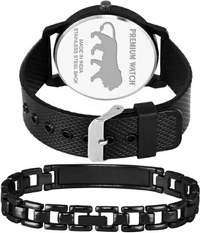 XN XEEZOS Analog Watch  - For Men - Black, Free