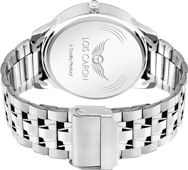 LOIS CARON LCS-8188 DAY & DATE FUNCTIONING WATCH FOR BOYS Analog Watch  - Black, Free