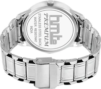 HMTE HM-7222 Day&Date Series Analog Watch  - For Men - Free, White