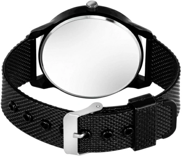 NESTER Analog Watch  - For Men - Black, Free
