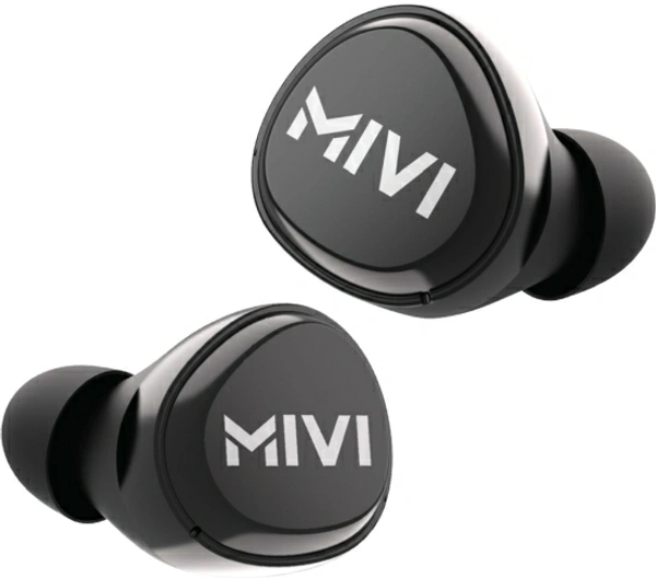 Mivi DuoPods M20 True Wireless Bluetooth Headset - Black, Free