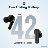 Mivi Duopods F30 with 42 hours battery Fast Charging TWS Bluetooth Headset - Black, Free, 202215, 4.7★