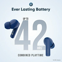 Mivi Duopods F30 with 42 hours battery Fast Charging TWS Bluetooth Headset - Blue, Free, 202214, 4.4★