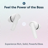 Mivi Duopods F30 with 42 hours battery Fast Charging TWS Bluetooth Headset - White, Free, 202212, 4.6★