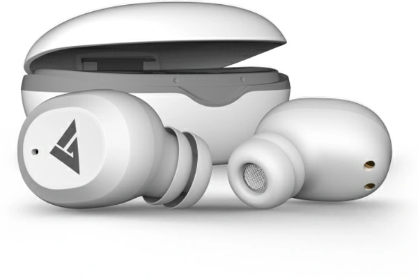 Boult Audio AirBass Combuds Bluetooth Headset - White, Free