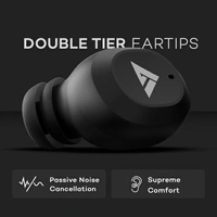 Boult Audio AirBass Combuds Bluetooth Headset - Black, Free