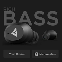 Boult Audio AirBass Combuds Bluetooth Headset - Black, Free