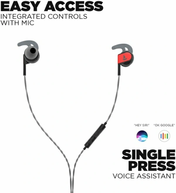 boAt Bassheads Wired Headset - Black , Free, 202218, 4.3★