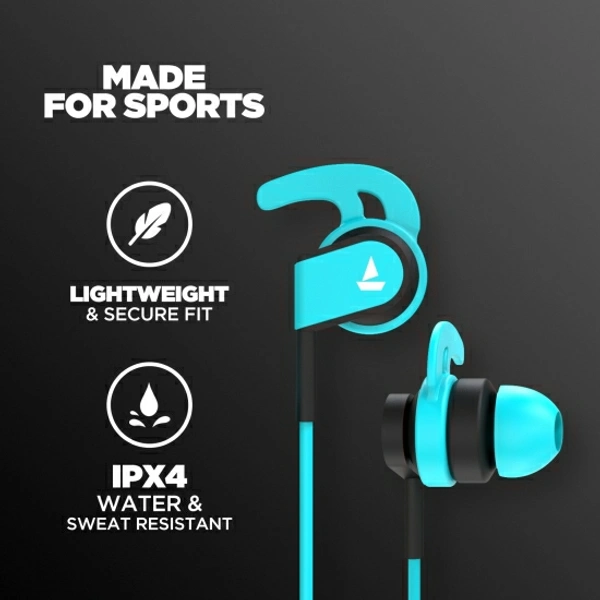 boAt Bassheads Wired Headset - Blue, Free, 202219, 4.3★