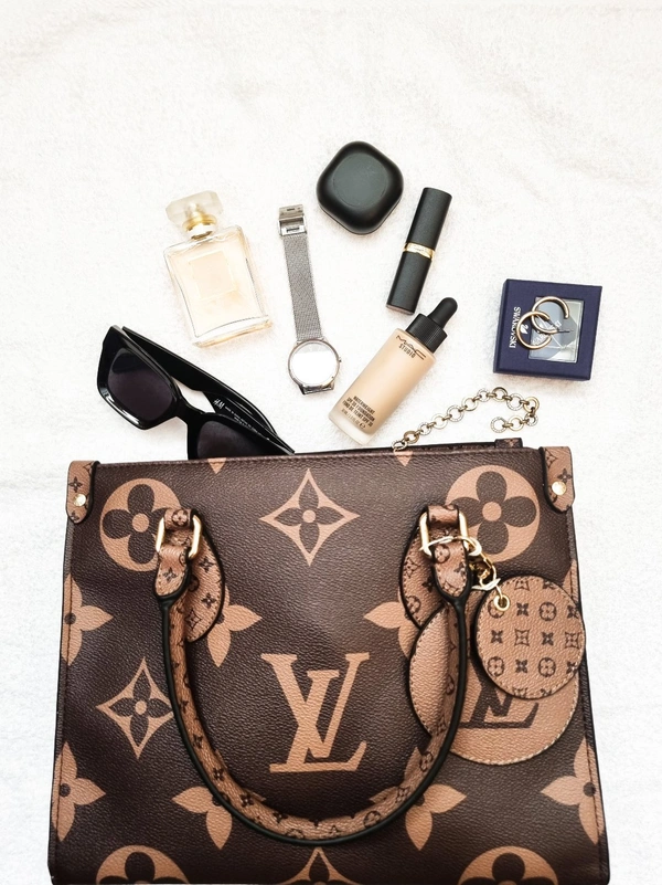 L V Monogram Canvas Bag  - Multicolour  (Brown), MM