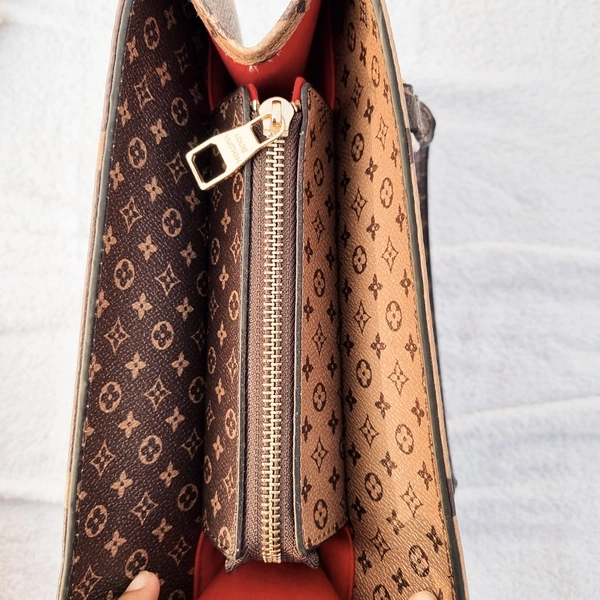 L V Monogram Canvas Bag  - Multicolour  (Brown), MM