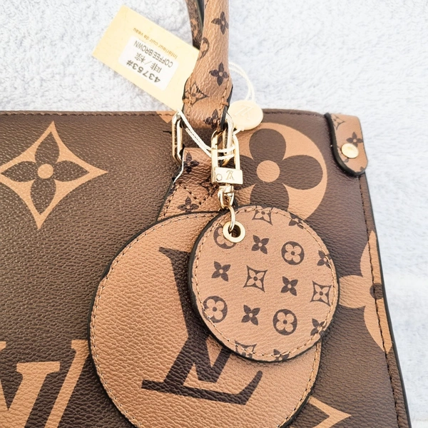 L V Monogram Canvas Bag  - Multicolour  (Brown), MM