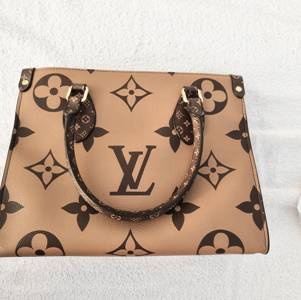L V Monogram Canvas Bag  - Multicolour  (Brown), MM