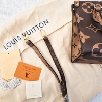 L V Monogram Canvas Bag  - Multicolour  (Brown), MM
