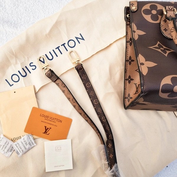 L V Monogram Canvas Bag  - Multicolour  (Brown), MM