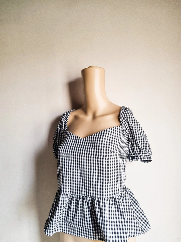 Trendyol Off Shoulder Dress - B&W, M 