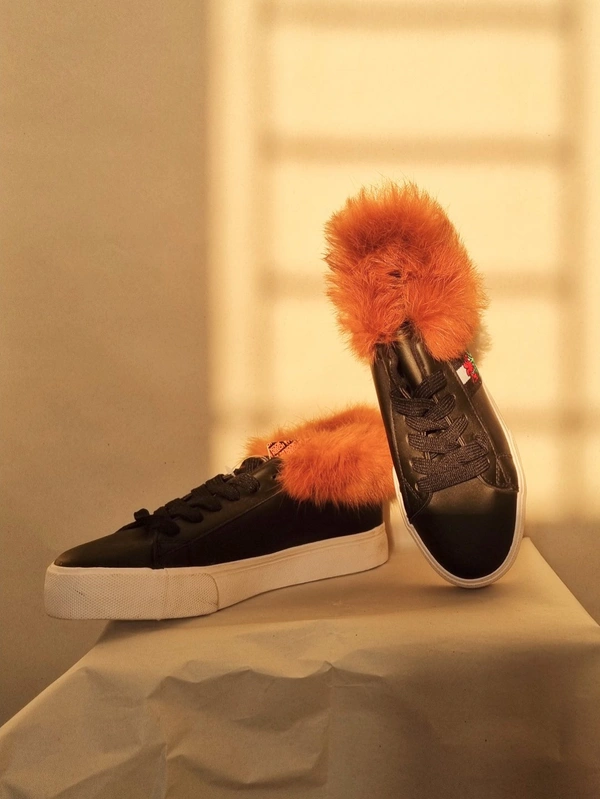 Kook N Keech Sneakers - Black, EURO36/UK3