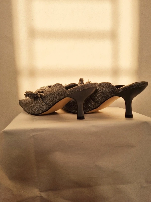Mast & Harbour  Kitten Heels - Grey, Euro36/UK 3