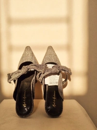 Mast & Harbour  Kitten Heels - Grey, Euro36/UK 3