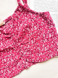 Urbanic  Smocked Top - Magenta, L