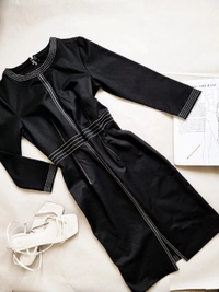 Van Huesen Formal Dress  - Black, S