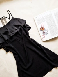 Vero Moda  A Line Dress - Black, L