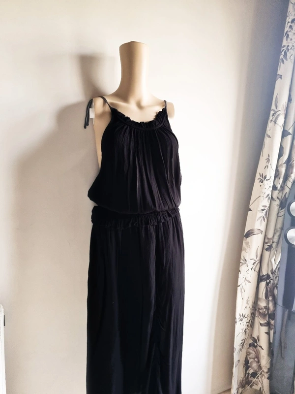 Next Beachwear  Halter Neck With Tieable Straps  - Black, M