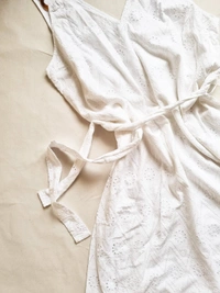Next UK A Line Dress  - White, M