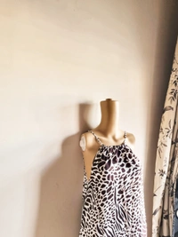 Next Beachwear  A Line Dress - Brown, M