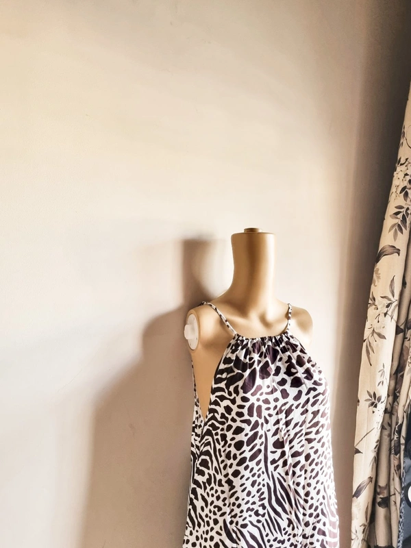 Next Beachwear  A Line Dress - Brown, M