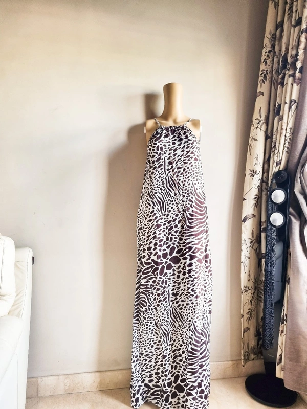 Next Beachwear  A Line Dress - Brown, M