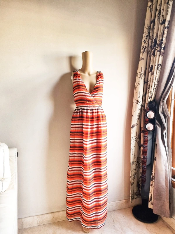 All About You By Deepika Padukone  Halter Neck Dress - Multicolour , M