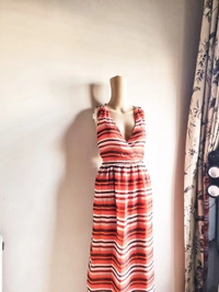 All About You By Deepika Padukone  Halter Neck Dress - Multicolour , M