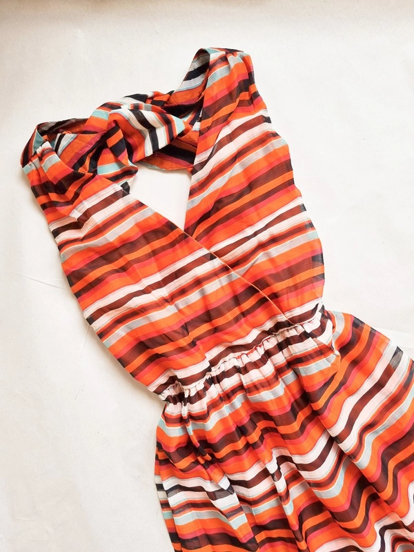 All About You By Deepika Padukone  Halter Neck Dress - Multicolour , M