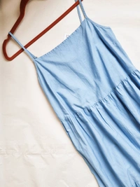 H&M A Line Dress - Blue, M