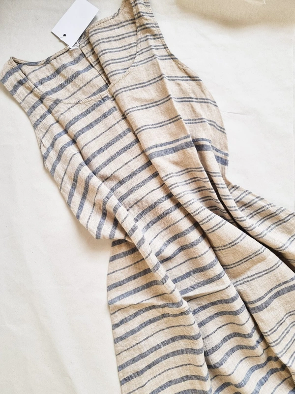 H&M Cotton A line Dress  - Multicolour , M