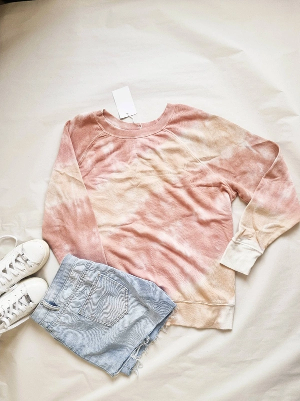 Tiedye Sweatshirt  - Multicolour , XXL