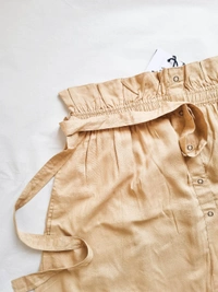 Moda Rapido  Tan Skirt  - Tan, 28 -30 In (high waist)
