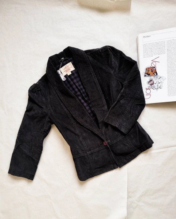 Levi's  Corduroy Jacket   - Black green , S