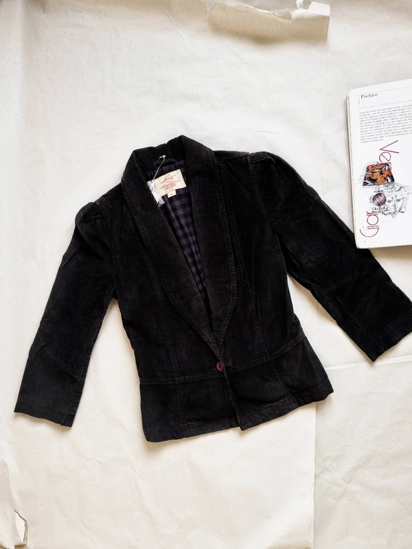 Levi's  Corduroy Jacket   - Black green , S