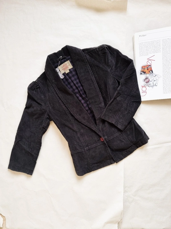 Levi's  Corduroy Jacket   - Black green , S