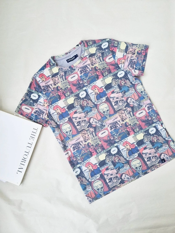 Breakbounce Comic Tee - Multicolour , L